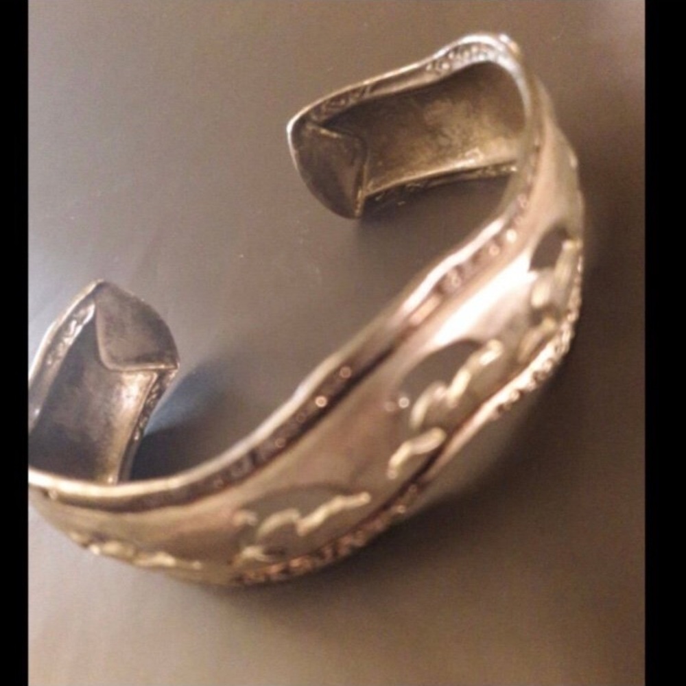 Elegant Silver Cuff Bracelet